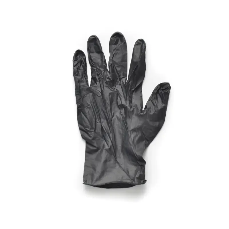 [4006] Nitril-Handschuhe L puderfrei schwarz 100Stück