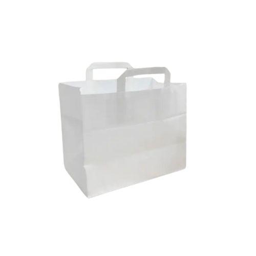 [5905] Papiertragetaschen Weiß, XL 250STK Karton