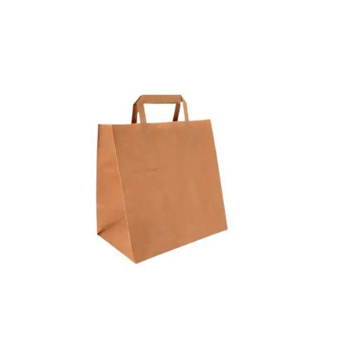 [5901] Papiertragetaschen Braun L 250STK Karton