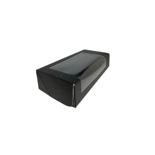 [5707] Karton Sushi-Box Slim schwarz 480Stück