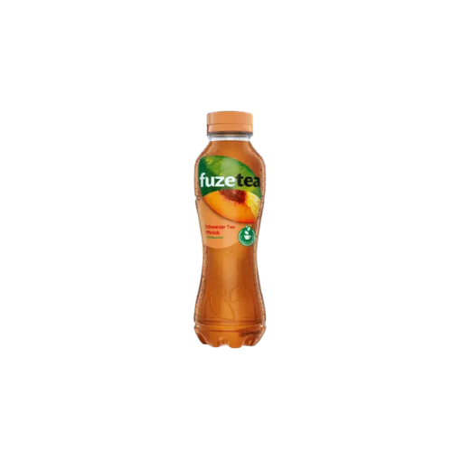 [9554] Fuze Tea Schwarzer Tee Pfirsich 12x400ml zzgl. Pfand
