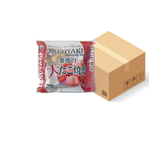 [2116] Tsukiji Takoyaki Oktopus Bällchen 10x480g Karton