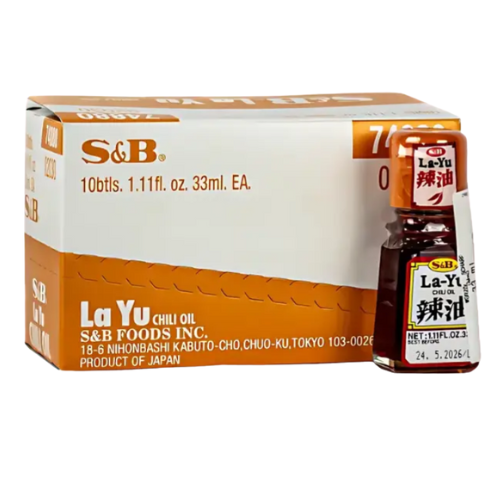 [1656] S&B La Yu Chili Oil 10x33ml