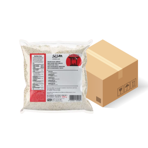 [1608] Takori Sesam weiß geröstet 10x1kg Karton