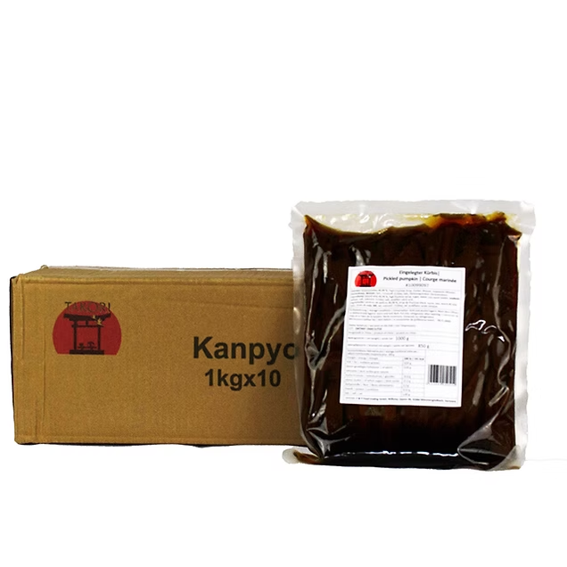 [1355] Takori Nikanpyo Kürbisstreifen 10x1kg Karton