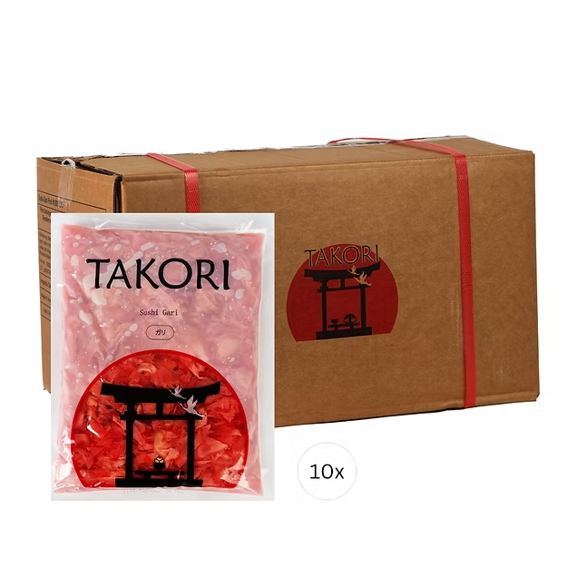 [1355] Takori Ingwer Gari pink 10x1kg Karton