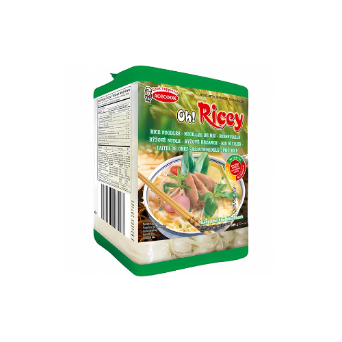 OH!RICEY Reisnudeln Pho Kho grün 3mm 500g